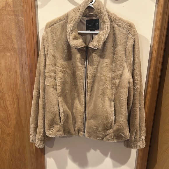 Sanctuary Jackets & Blazers - Sanctuary Tan Teddy Jacket Plush Faux Fur